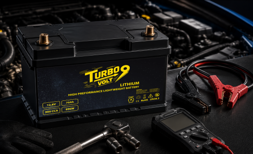 TurboVolt lithium car batteries for cars and SUVs in Ghana